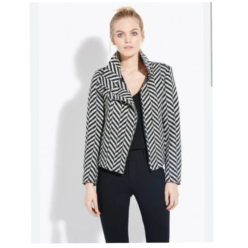AYR • Wool Blend Herringbone Jacket